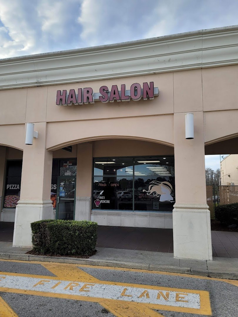 Color-treated hair services in a salon setting