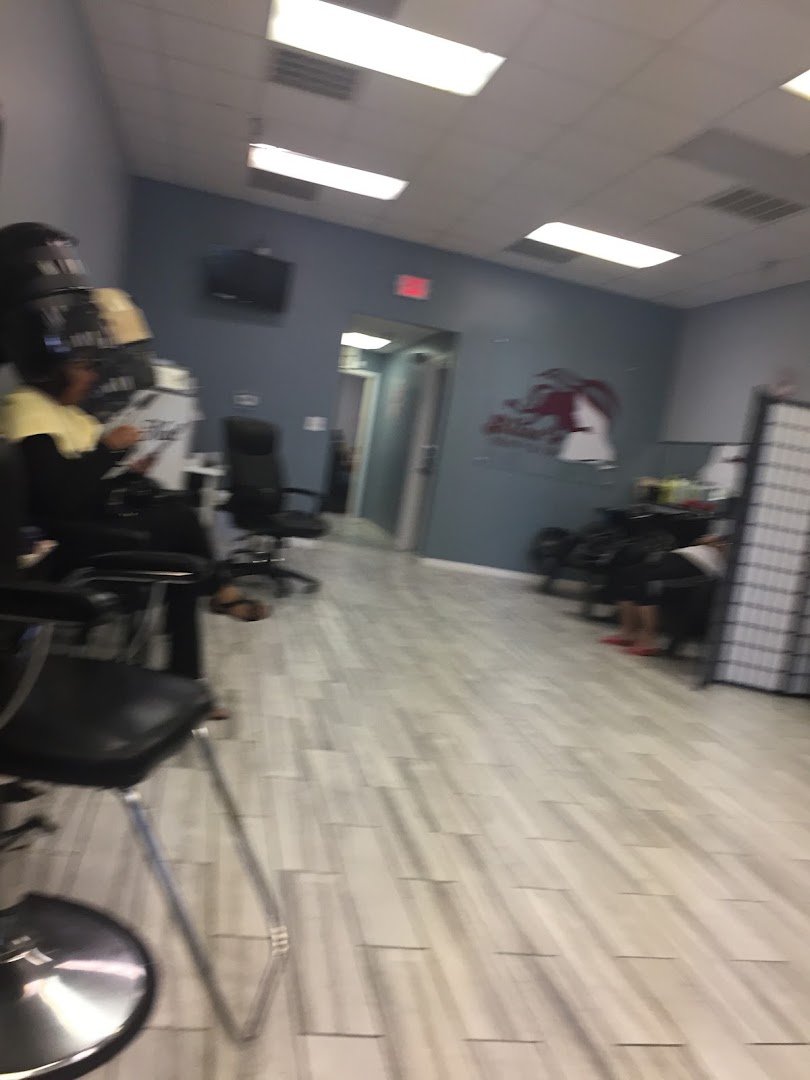 Color-treated hair services in a salon setting